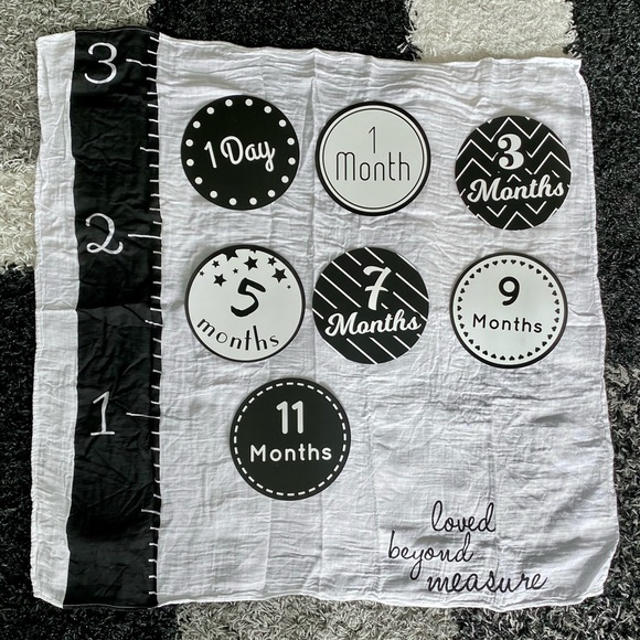 NWT Milestone Photo Blanket Set - Picture 12 of 13